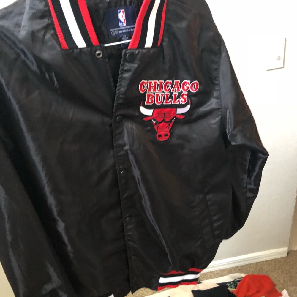 Vintage Chicago Bulls Button Up Jacket